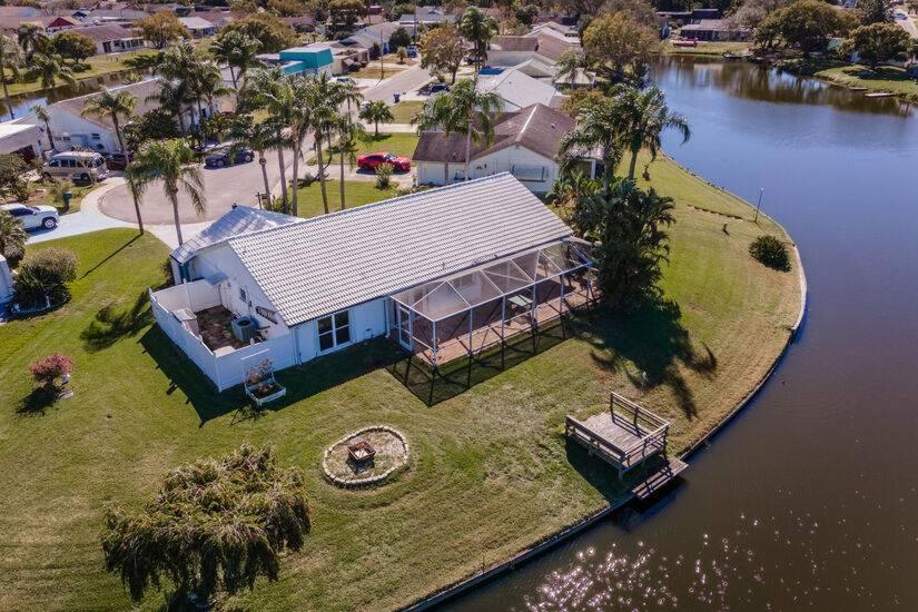 Near Clearwater And Tarpon Spring With Water View Apartment Holiday Bagian luar foto